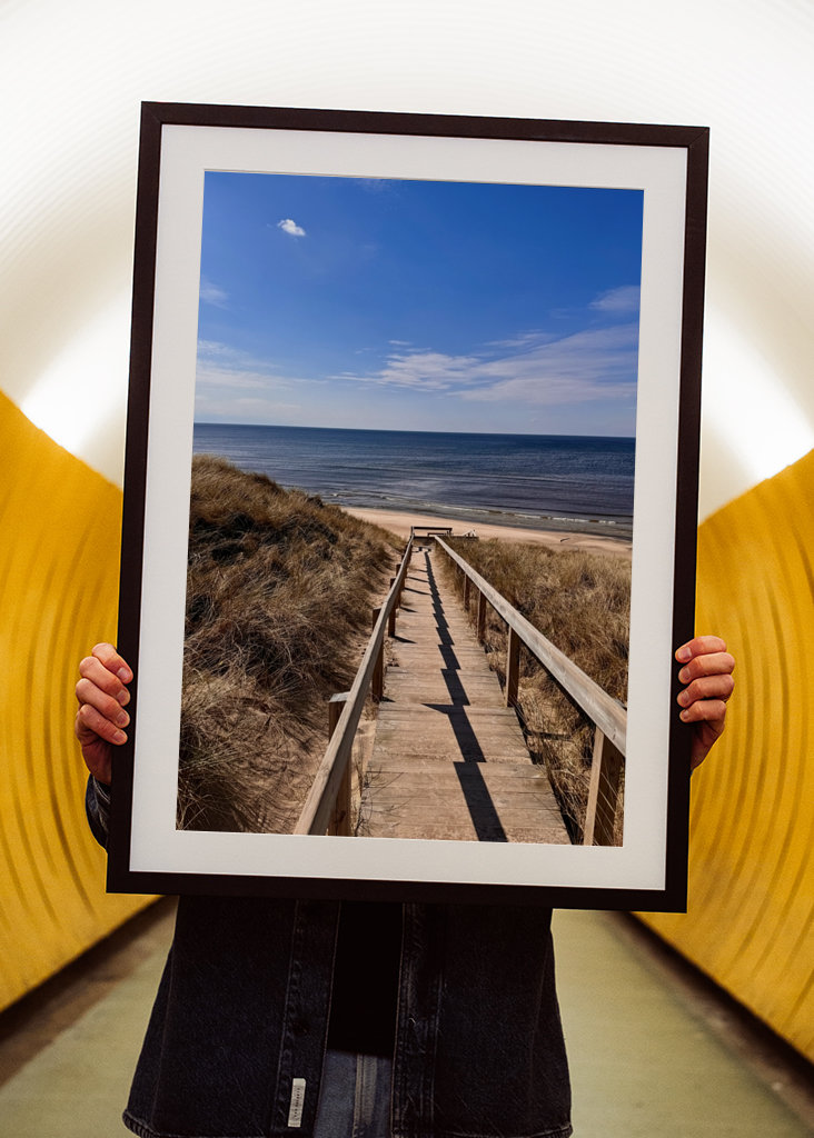 Trappor till stranden