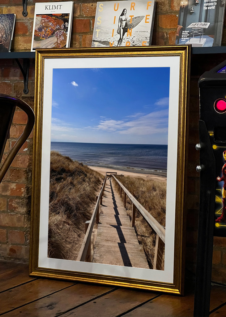 Trappor till stranden