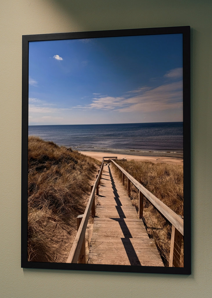 Trappor till stranden