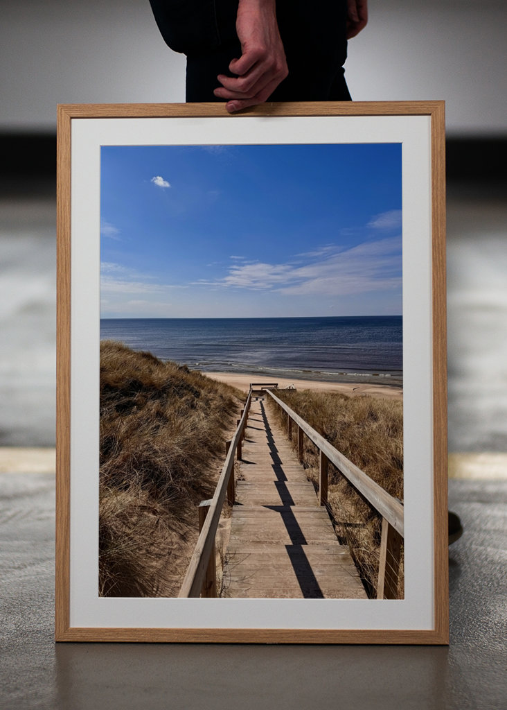 Trappor till stranden