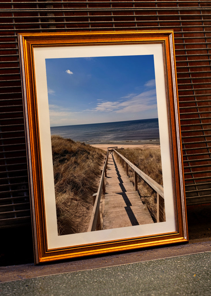 Trappor till stranden