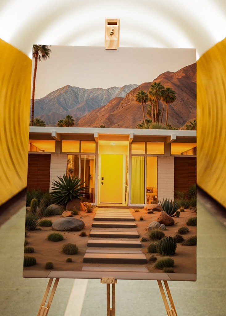 Solnedgang i midten af århundredet