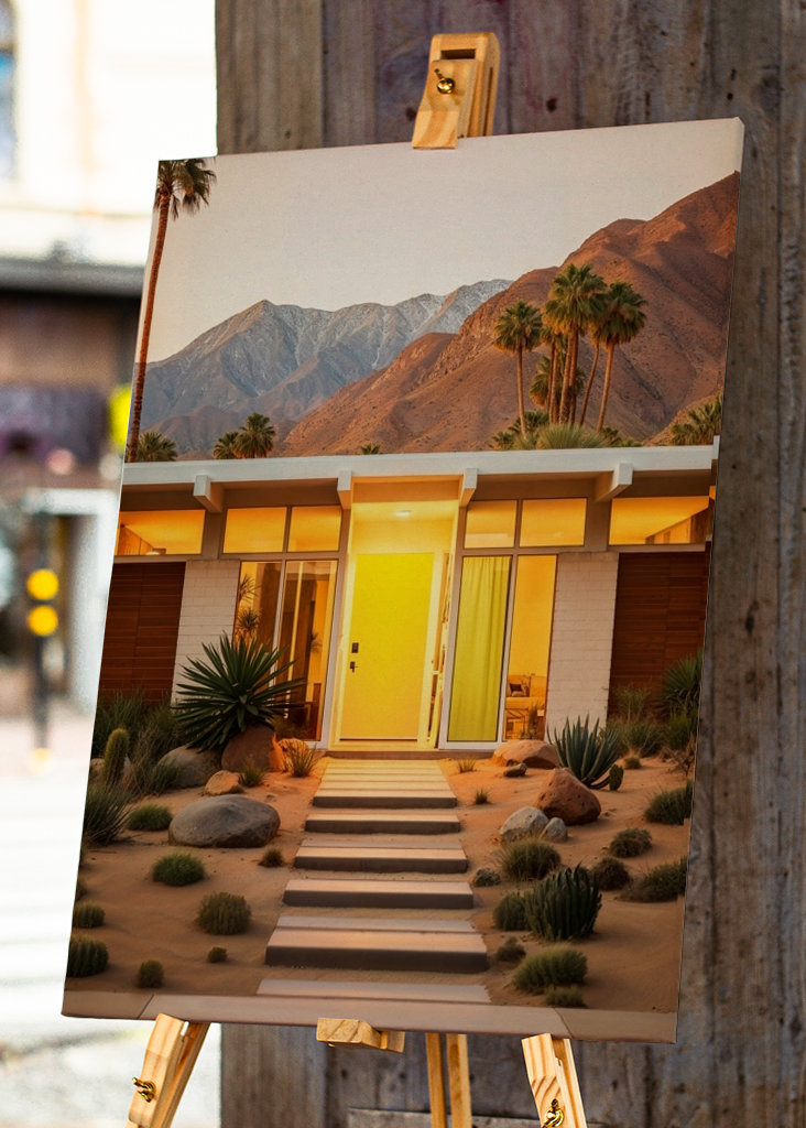 Solnedgang i midten af århundredet