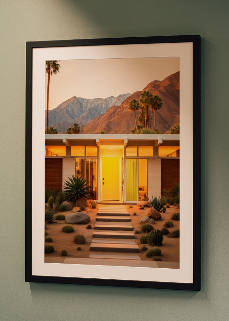 Solnedgang i midten af århundredet