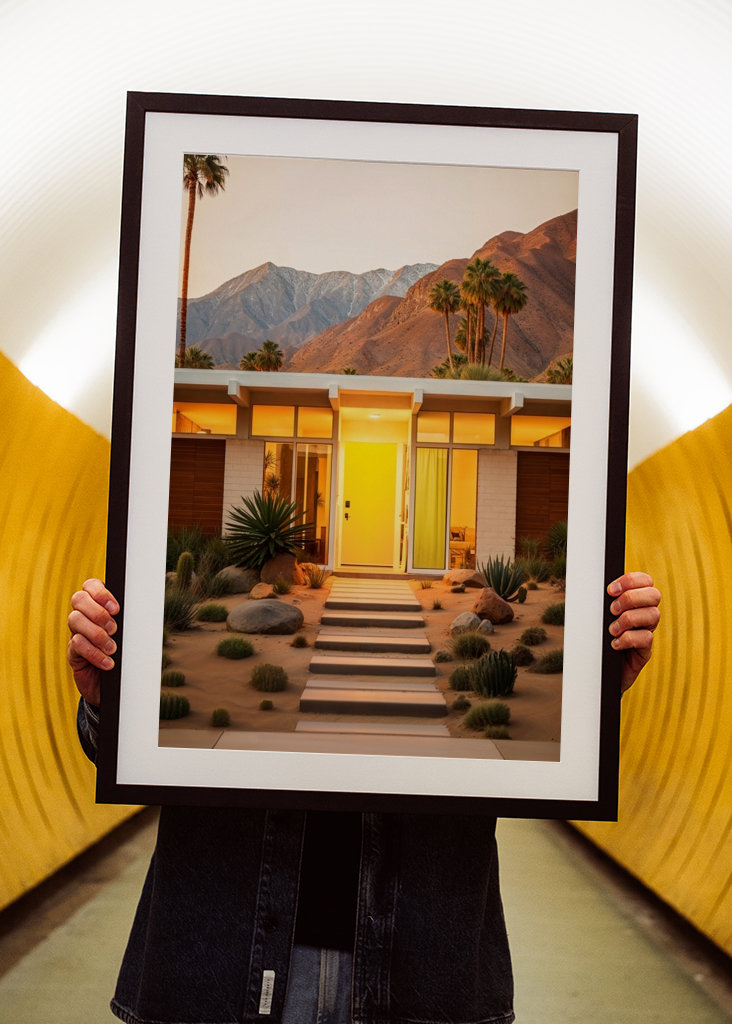 Solnedgang i midten af århundredet