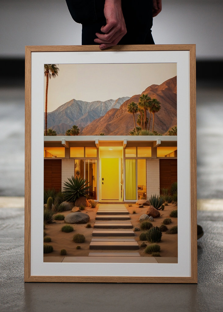 Solnedgang i midten af århundredet