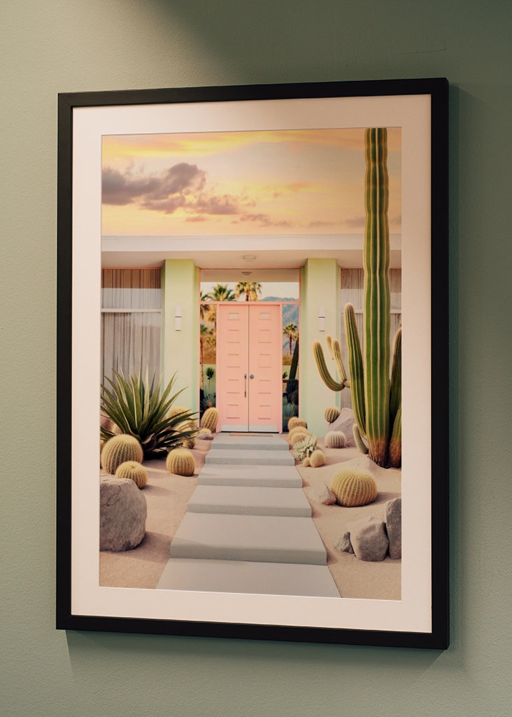 Slutningen af dagen i Palm Springs