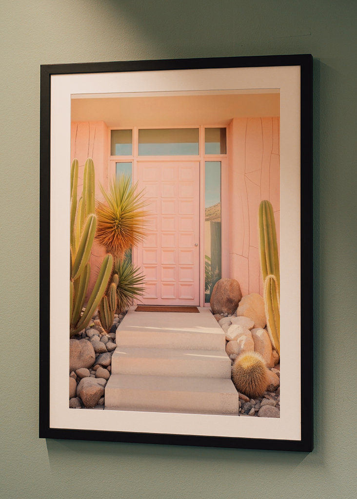 Lyserød midten af århundredet