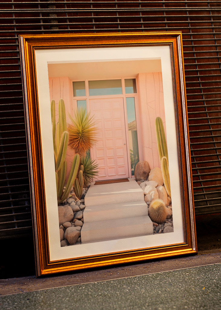 Lyserød midten af århundredet