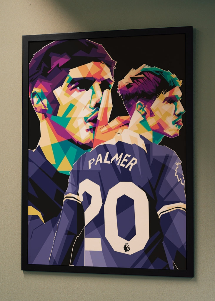 C Palmer estilo pop art 