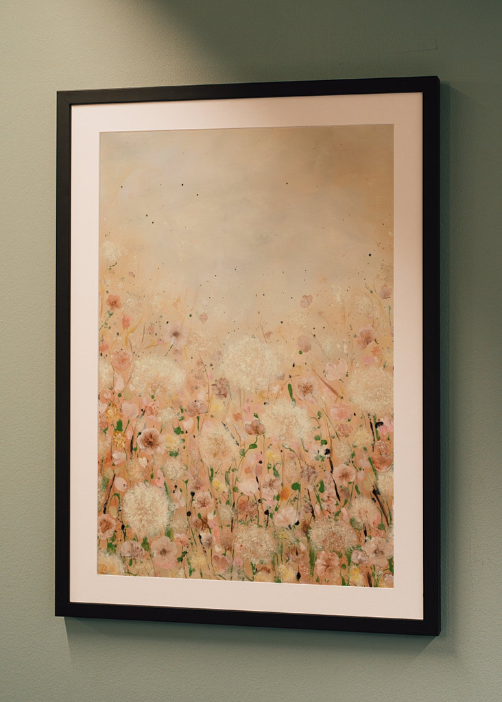 Květinová louka s hřejivým pocitem