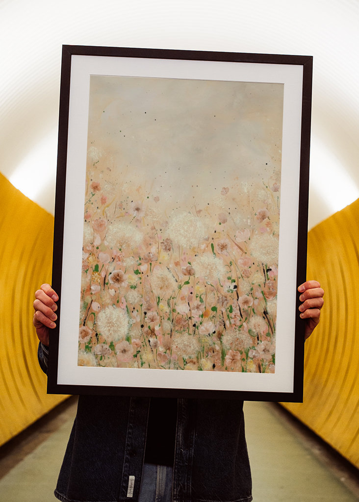 Květinová louka s hřejivým pocitem