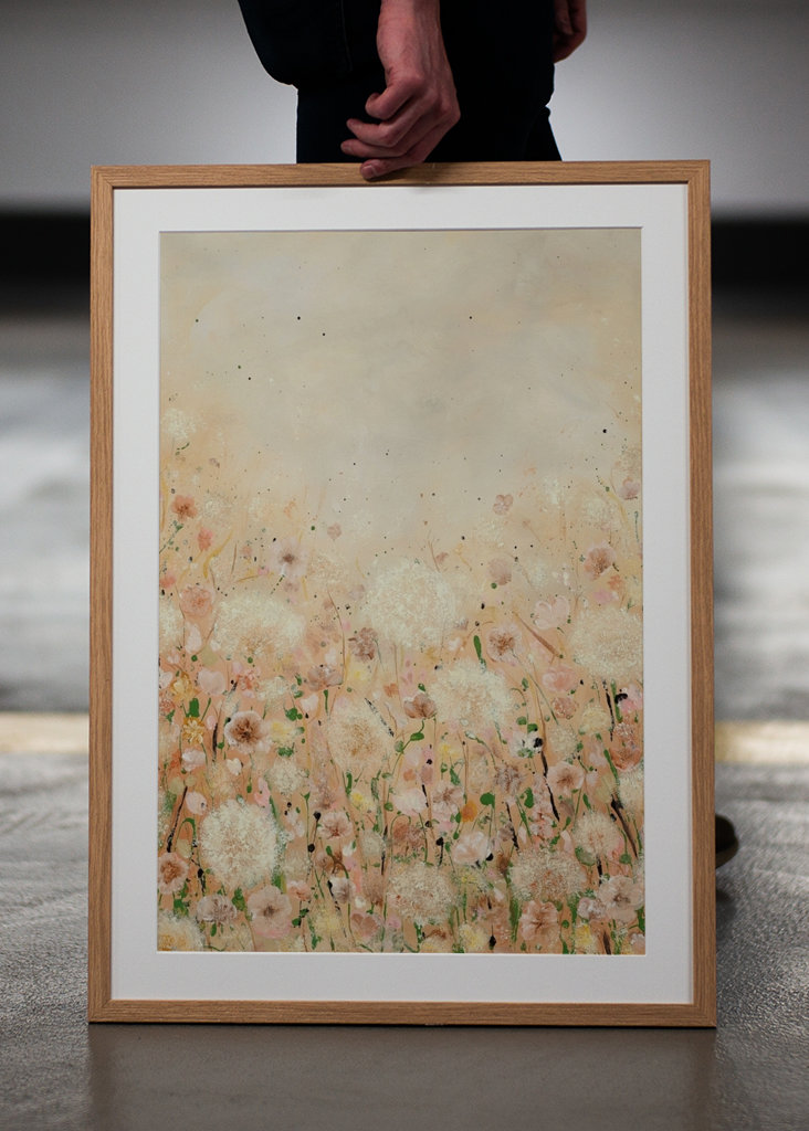 Květinová louka s hřejivým pocitem