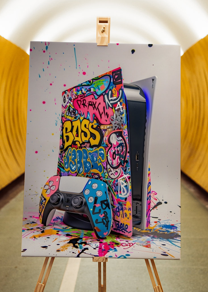Playstation 5 Graffiti