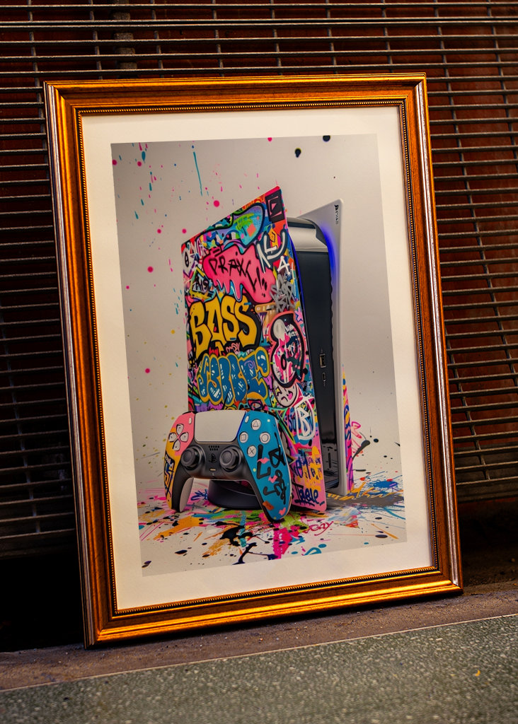 Playstation 5 Graffiti