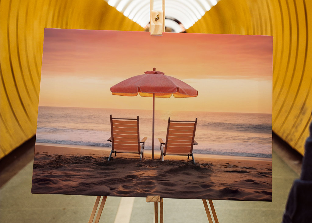 Both Facing the Ocean