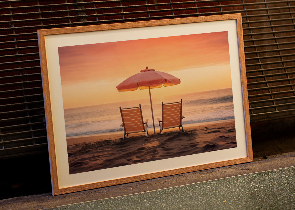 Both Facing the Ocean