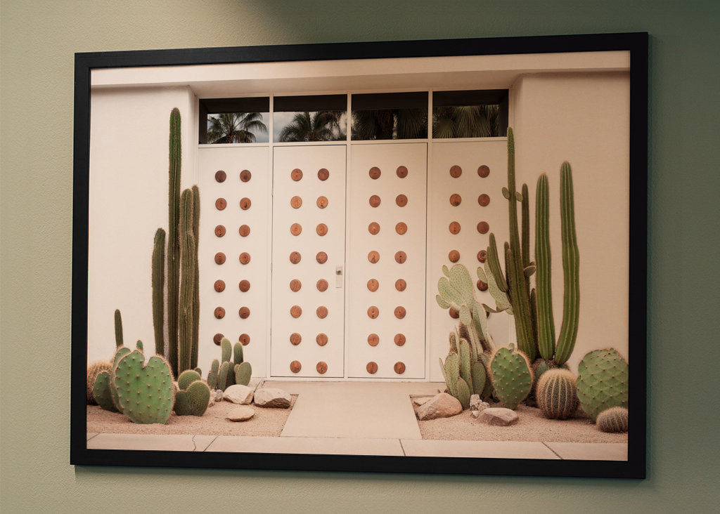 Hvidhedsdør fra midten af århundredet