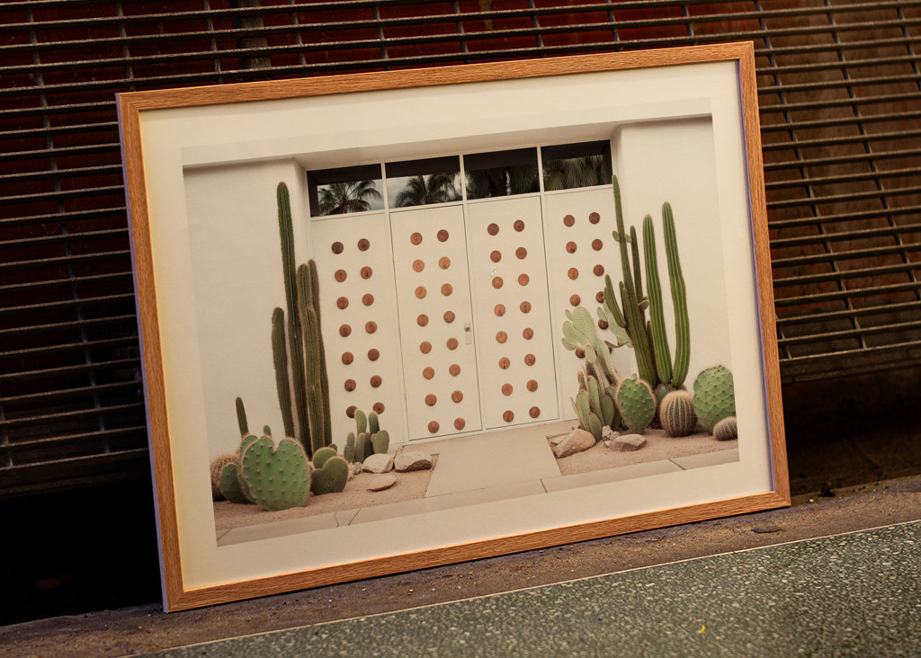 Hvidhedsdør fra midten af århundredet