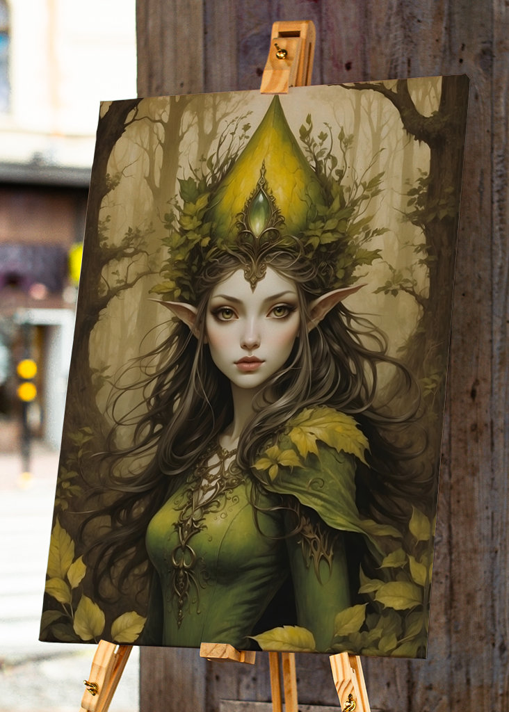 Green elf of the forest