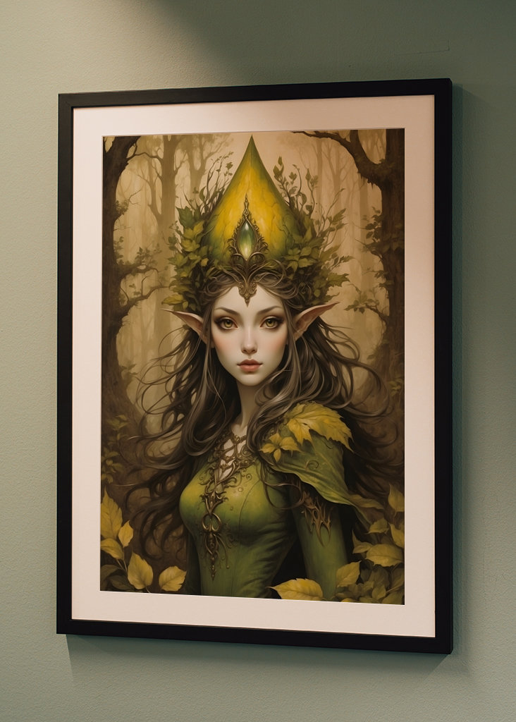 Green elf of the forest