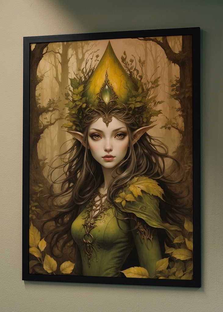Green elf of the forest