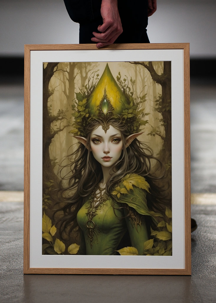Green elf of the forest