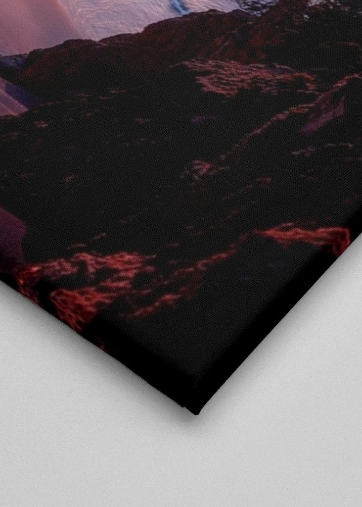 Coucher de soleil sur la plage de Laguna