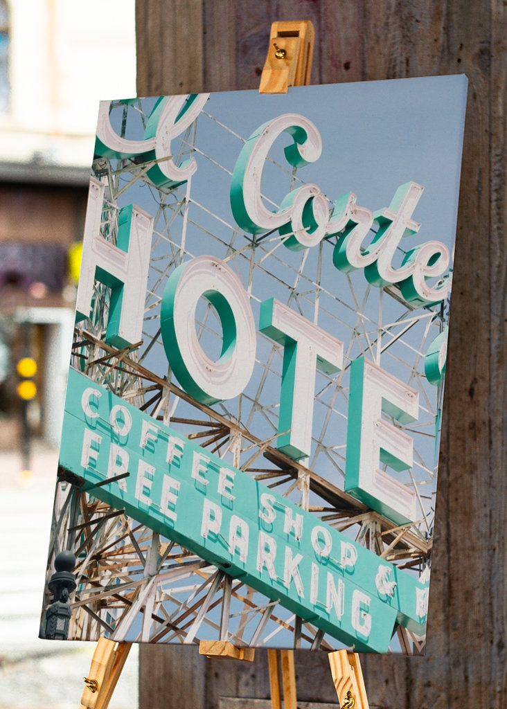 Retro Hotel Sign