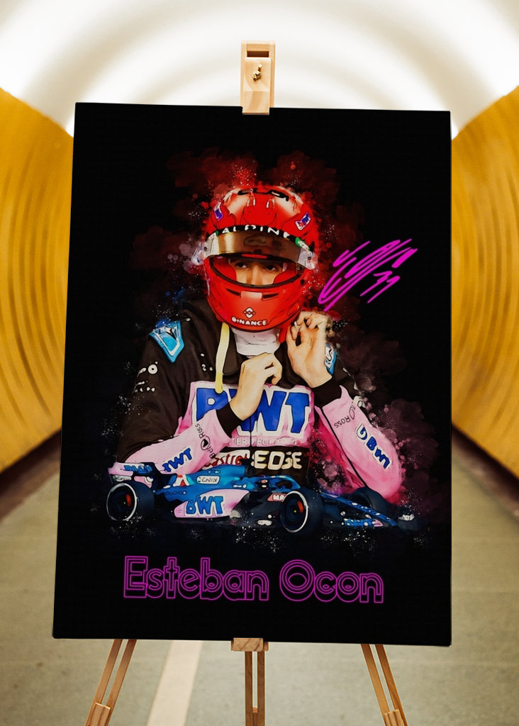 Esteban Ocon Alpine