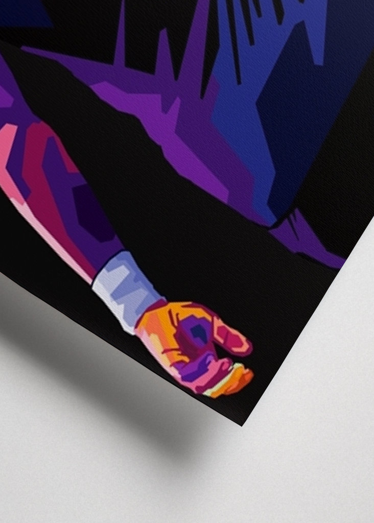 Vini Jr. Back Wpap Pop Art