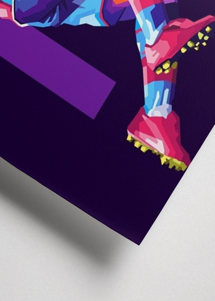 Ronaldinho Legend Wpap Pop Art