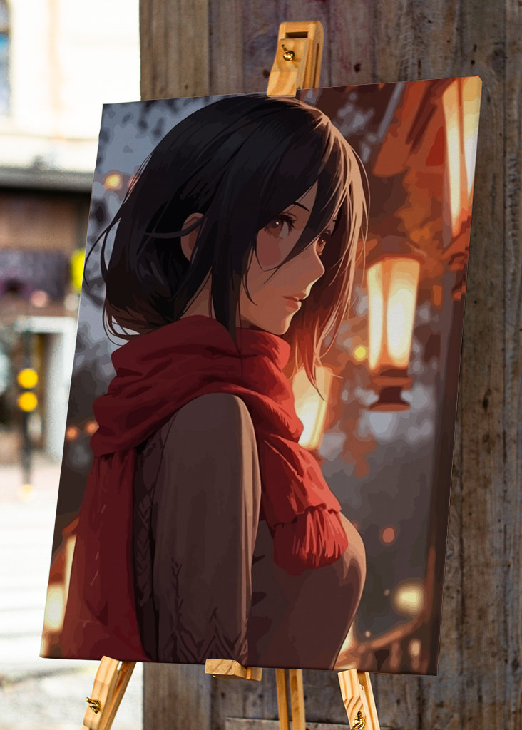 Cute Girl Mikasa