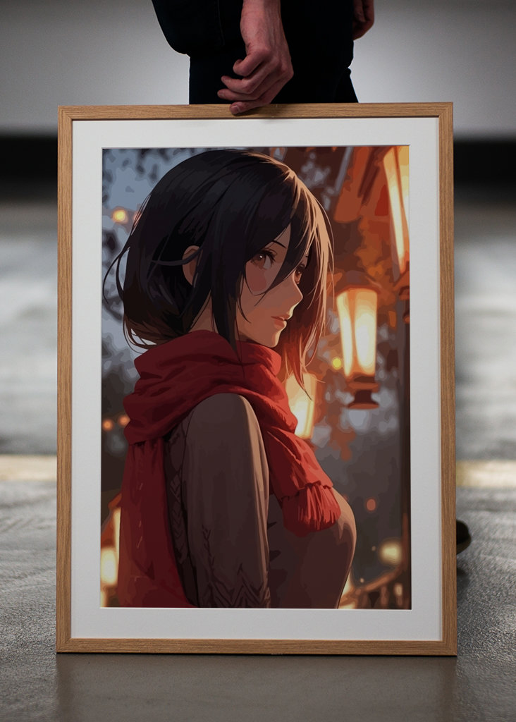 Cute Girl Mikasa