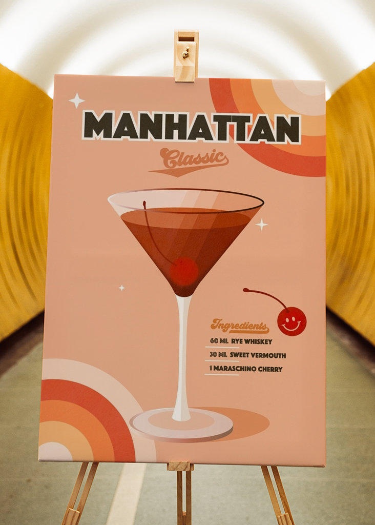 Manhattan klassisk cocktail 