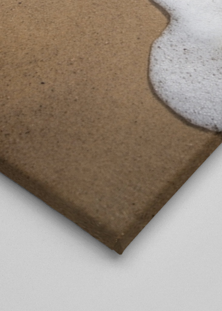 Bølge møder strand