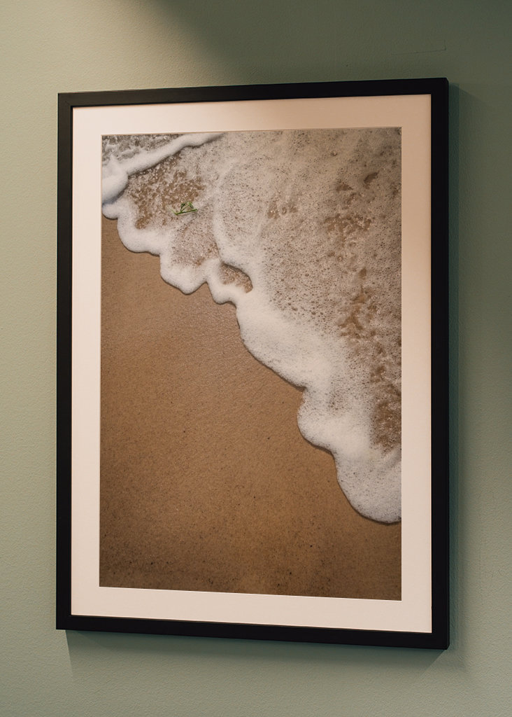 Bølge møder strand