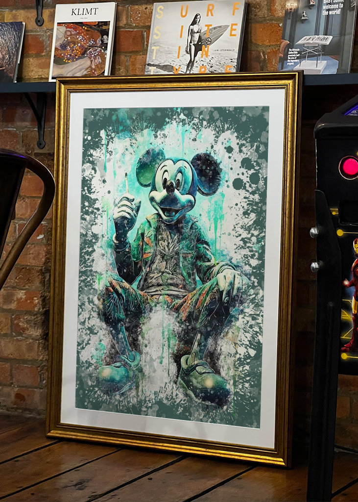 Mickey Mouse kouření