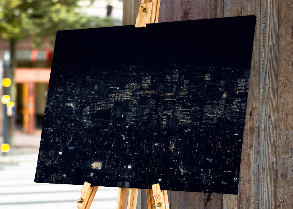 La ville de Tokyo la nuit