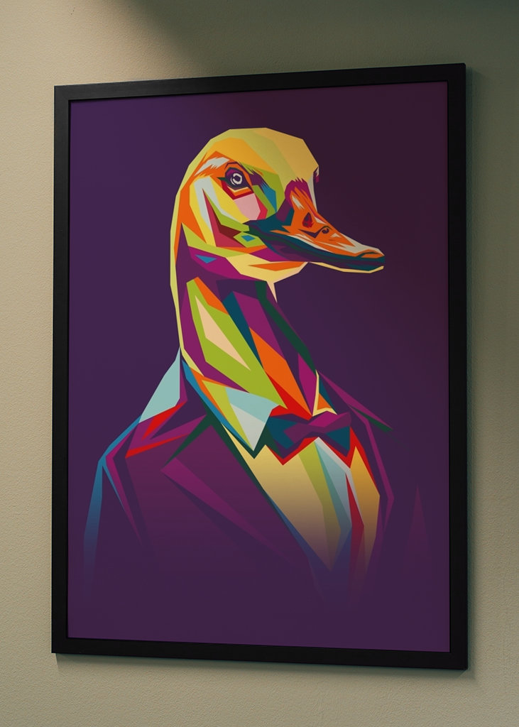 Mr Duck Pop Art