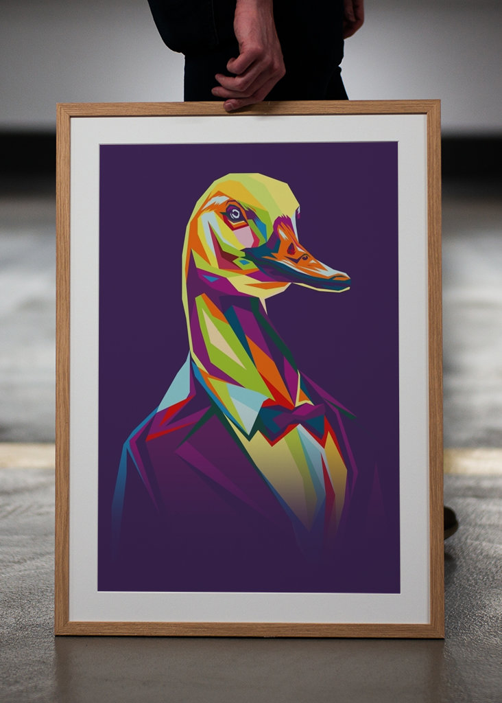 Mr Duck Pop Art