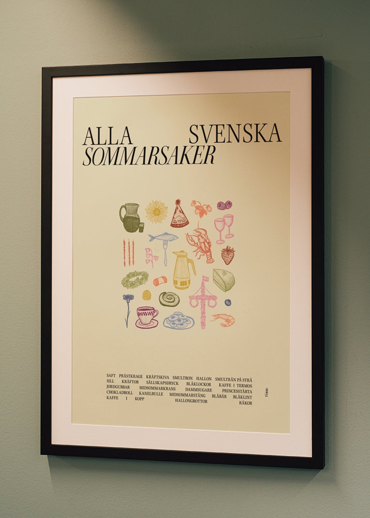 Alle svenske sommer ting