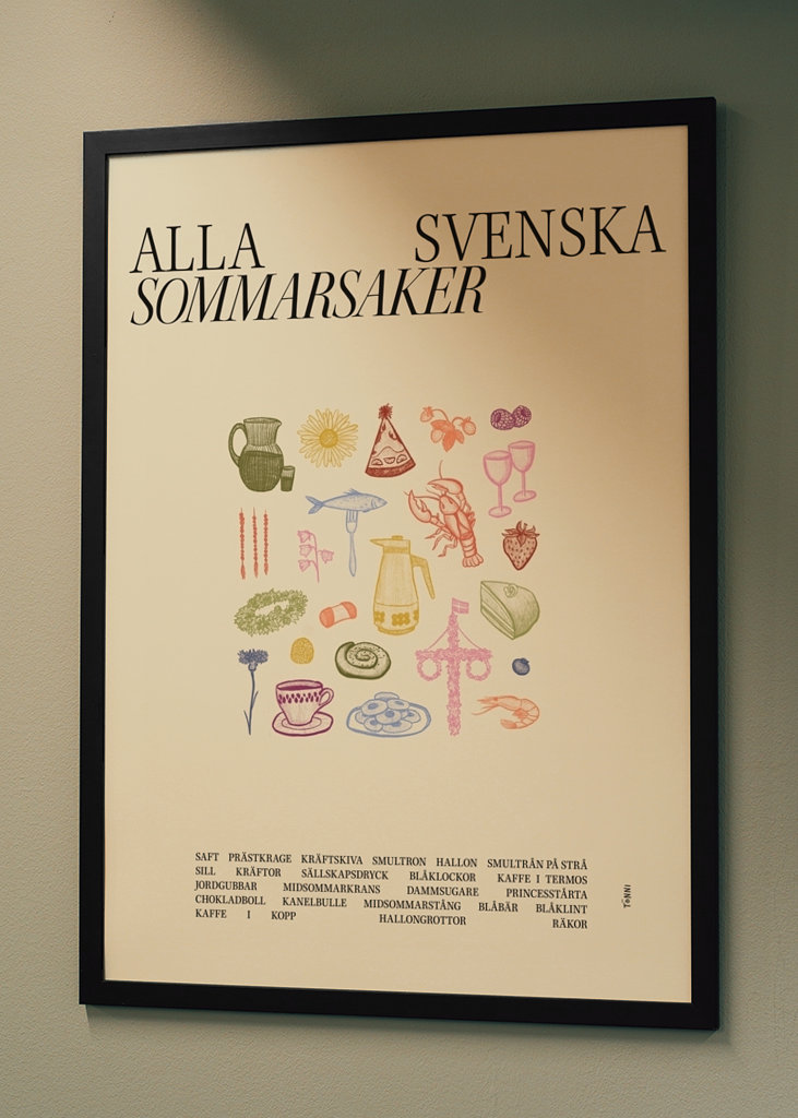 Alle svenske sommer ting