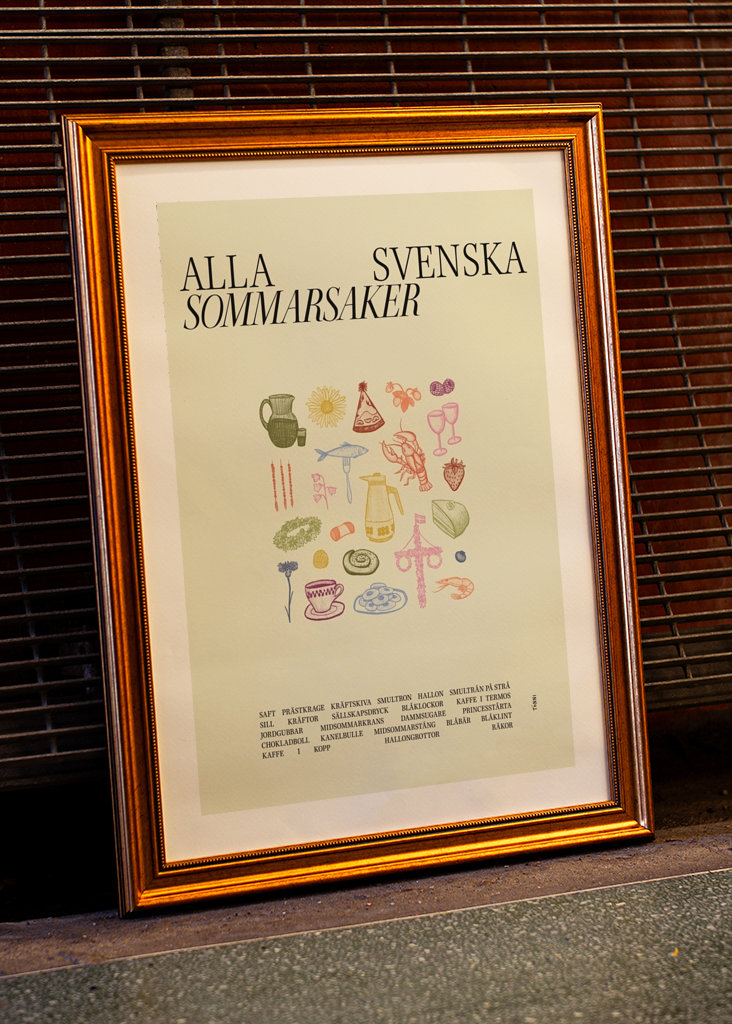 Alle svenske sommer ting