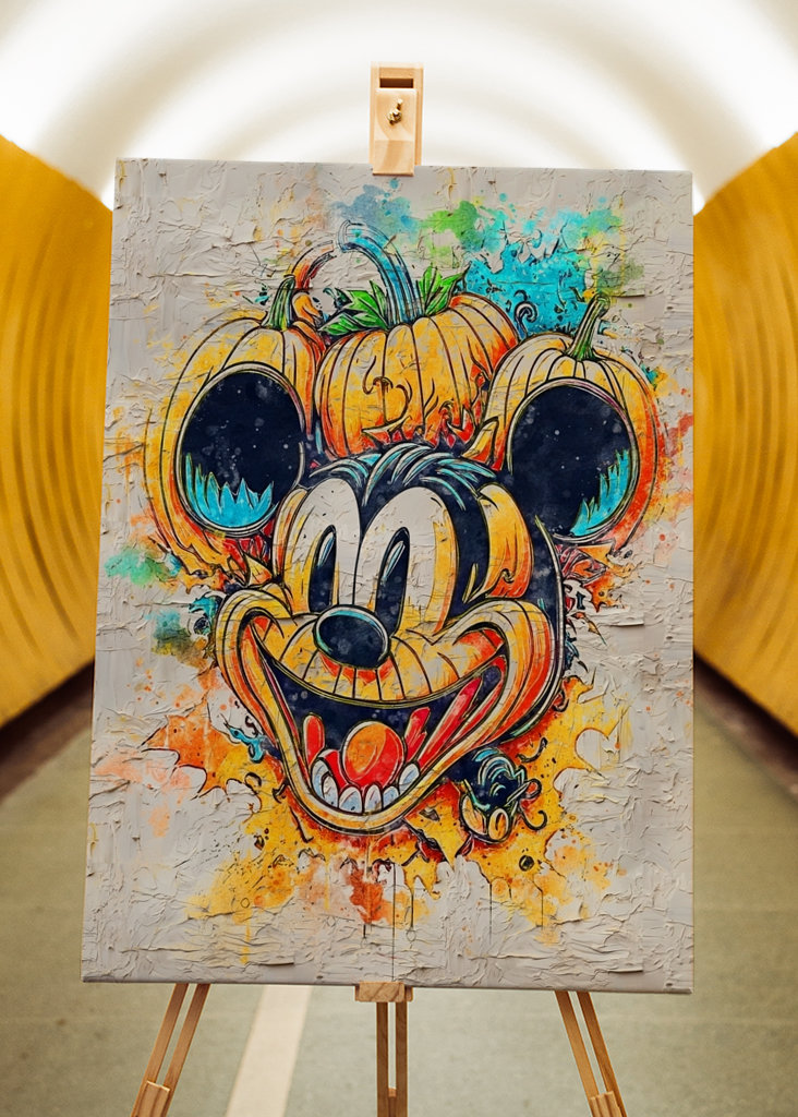 Mickey Mouse samec Halloween