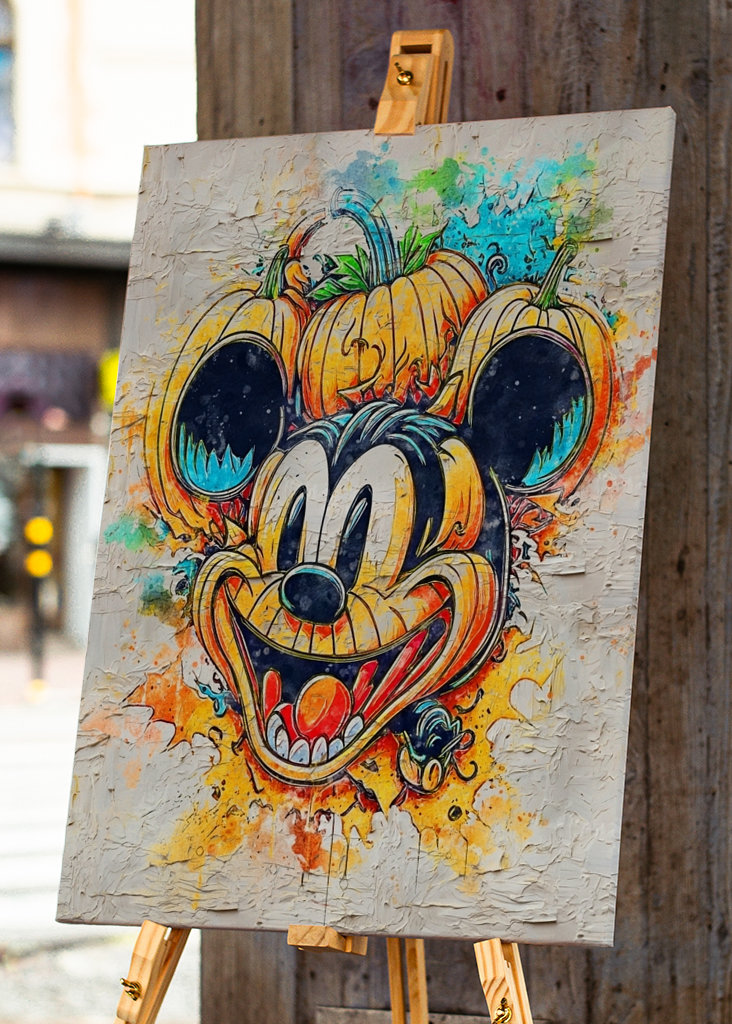 Mickey Mouse samec Halloween