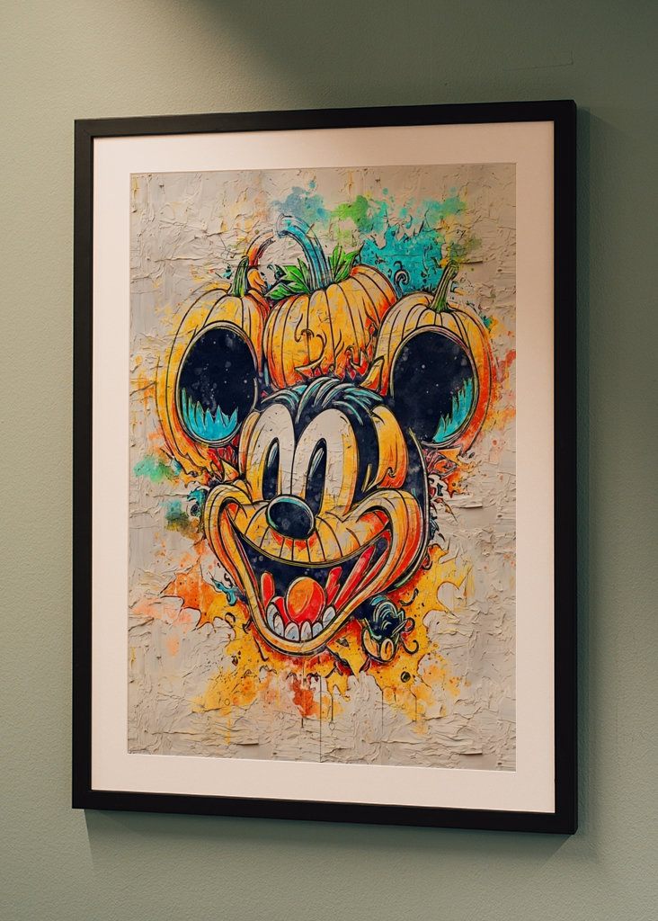 Mickey Mouse samec Halloween