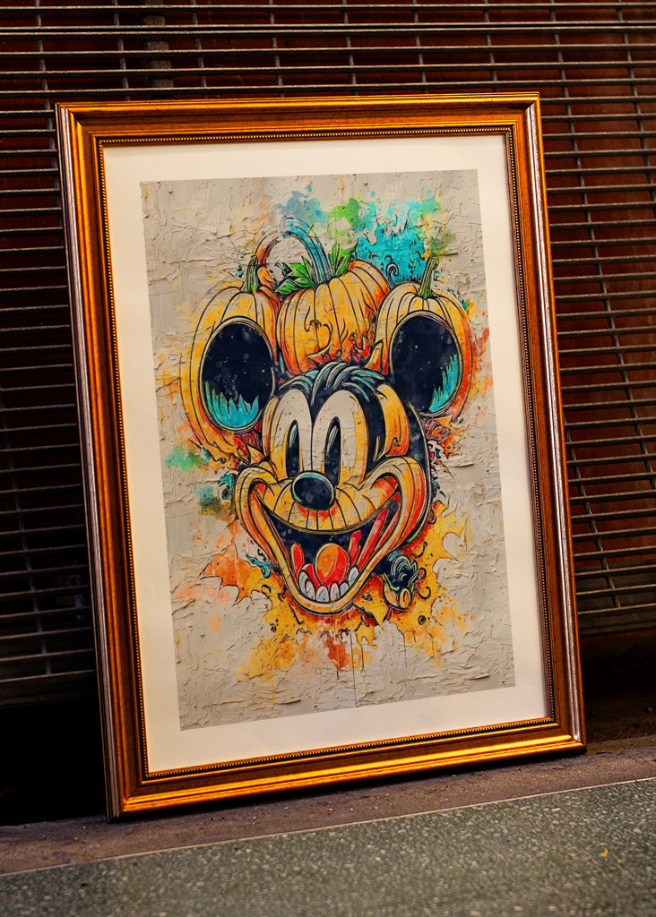 Mickey Mouse samec Halloween