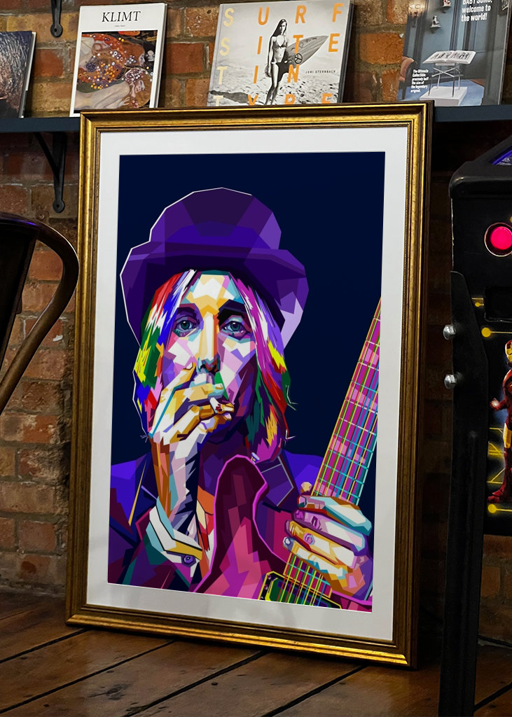Tom Petty Pop Art