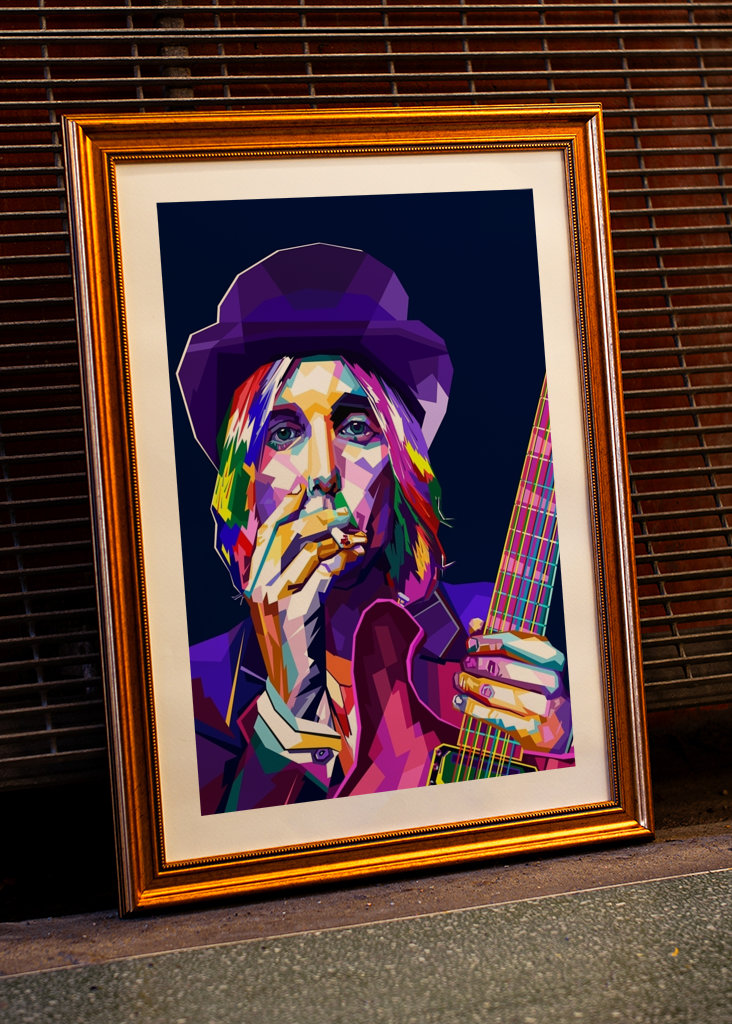 Tom Petty Pop Art